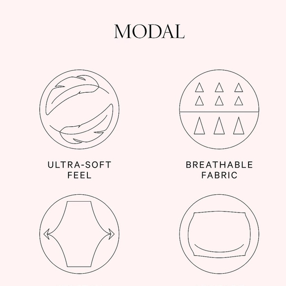 ❤️NWT VICTORIA'S SECRET MODAL LONG PAJAMA SET IN Modal VINTAGE ROSE LUREX STRIPE - Picture 5 of 5